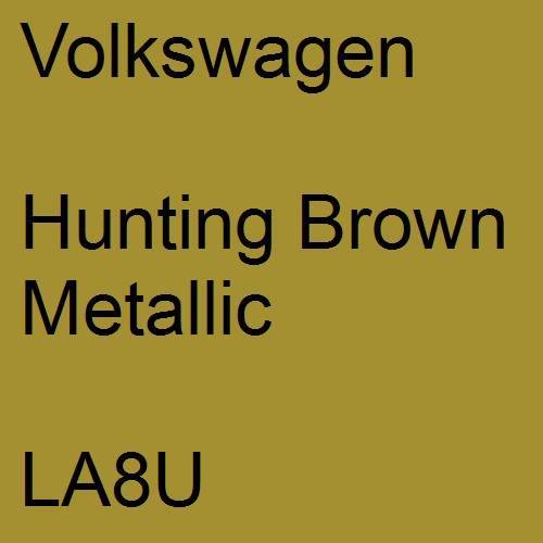 Volkswagen, Hunting Brown Metallic, LA8U.